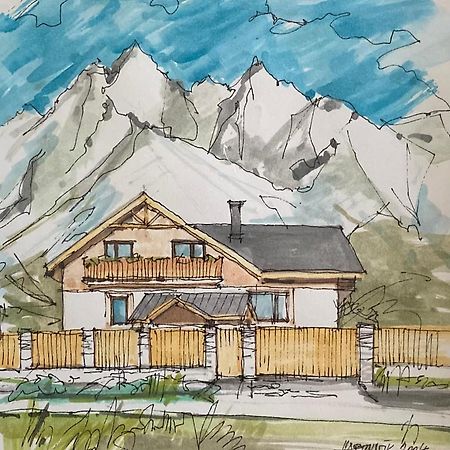 维拉佩特拉住宿加早餐旅馆 Veľký Slavkov 外观 照片